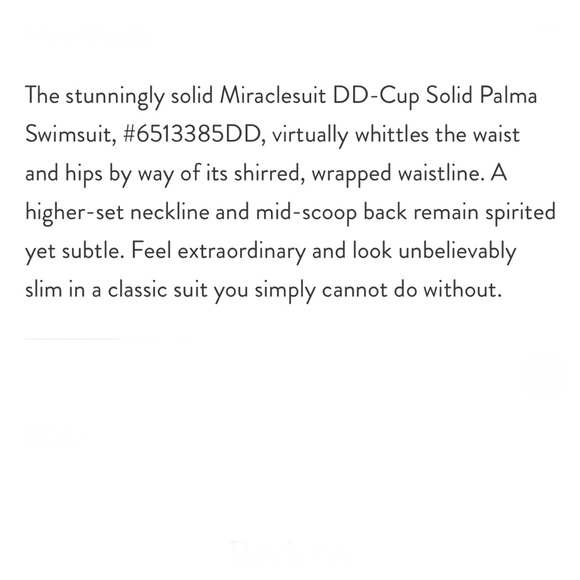 Miraclesuit Illusionist Palma Deep V One Piece, 14DD - Picture 15 of 16